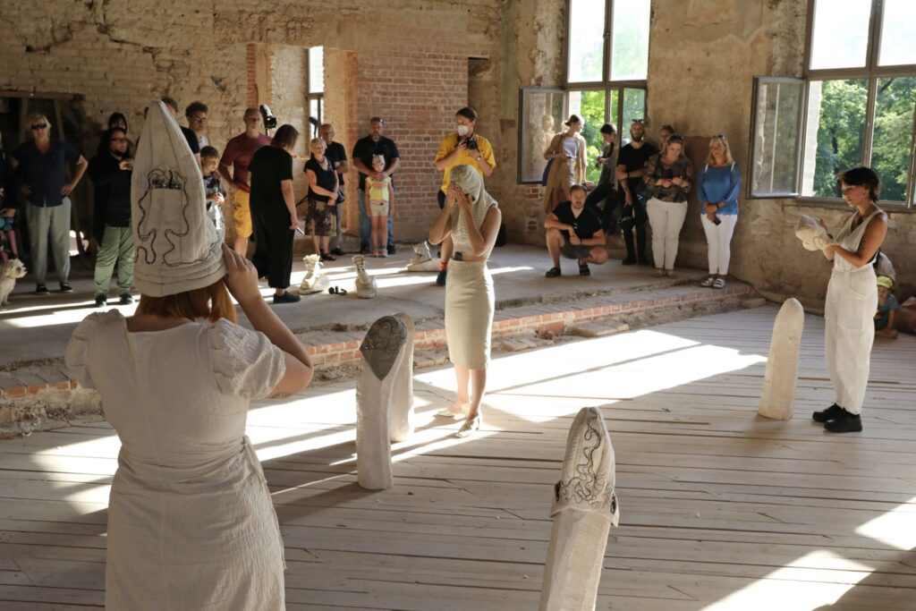 Participatory event @ Sapieha Palace, Vilnius. Photo: Arūnas Baltėnas