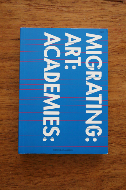 Cover: Migrating: Art: Academies: