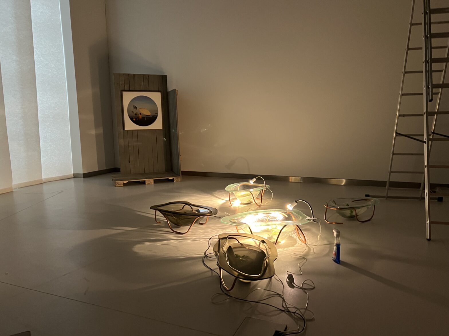 Love Letters to My Fellow Human @ Stasys Museum. Installation in Progress